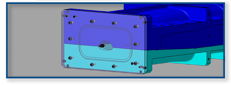 Out of Autoclave Cure Mold Endplates